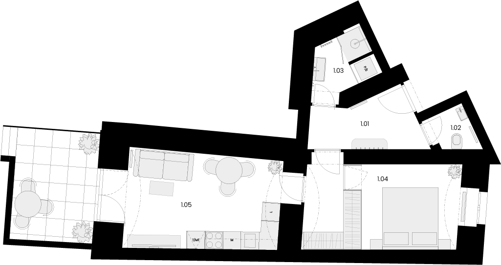 unit 17 - floor plan